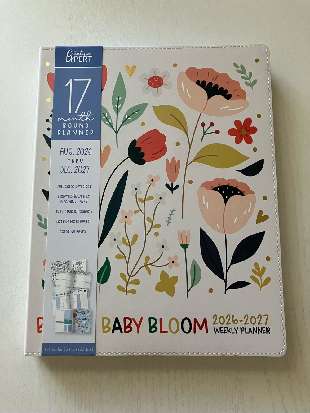 The Creative Expert 17 Month Bound Planner August 2026 - December 2027 (NWT)